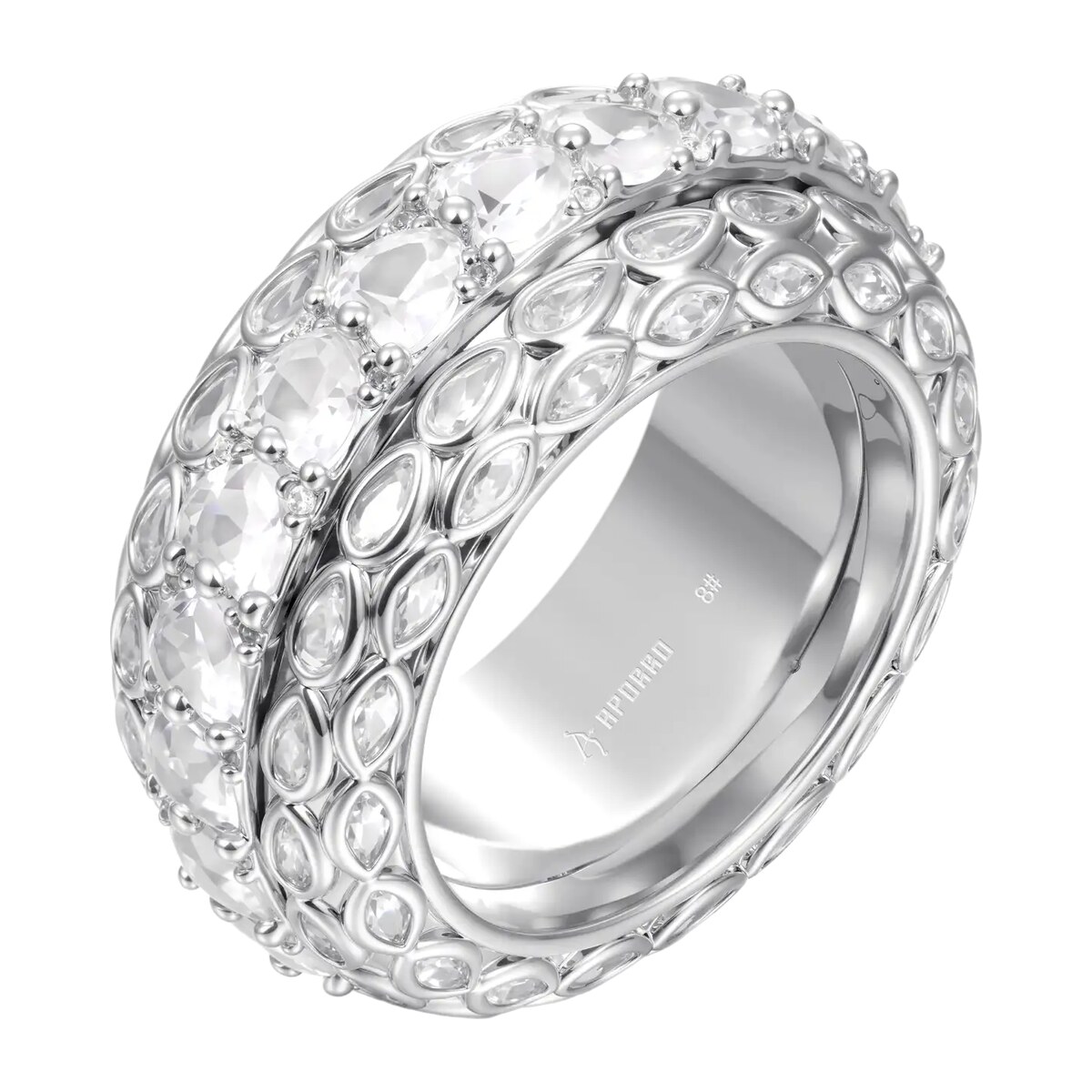 Eternal Motion Mosaic Band Ring