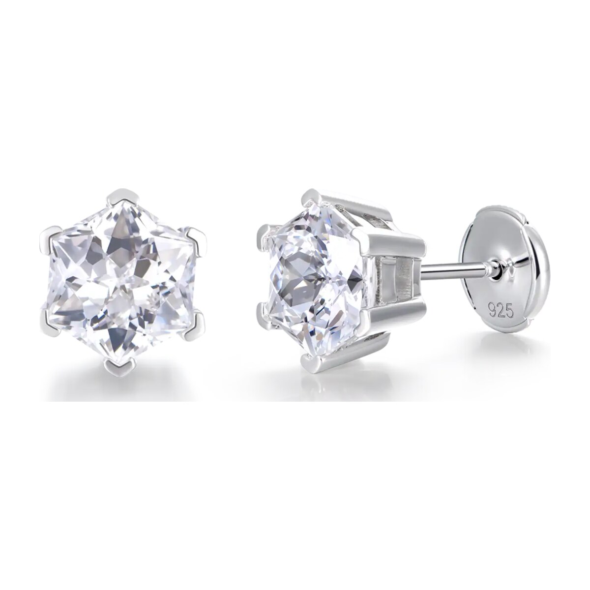 Taille Impératrice Cut Stud Earring